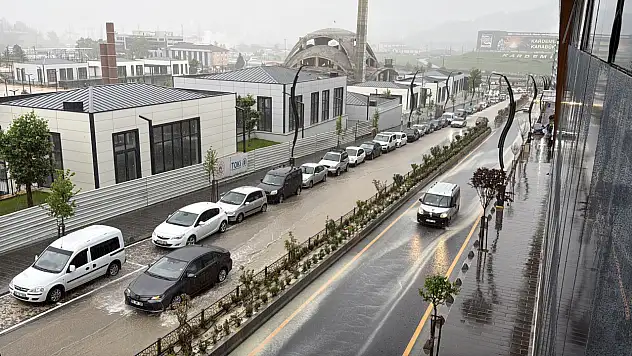 Karabük'te Sağanak Etkili Oldu