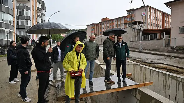 Karabük'te Taşkın Kontrol İncelemesi