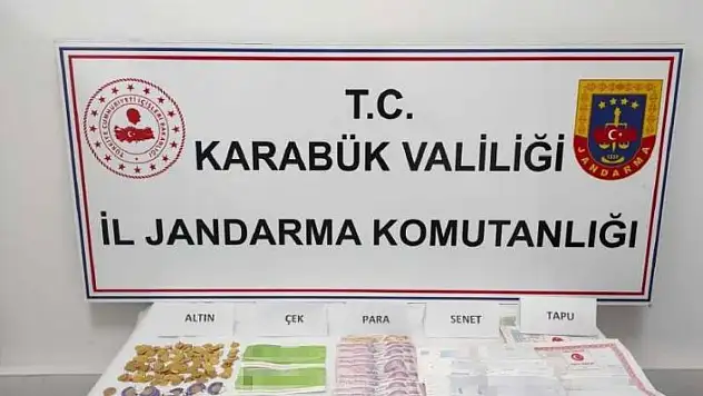 Karabük'te Tefecilik Operasyonu