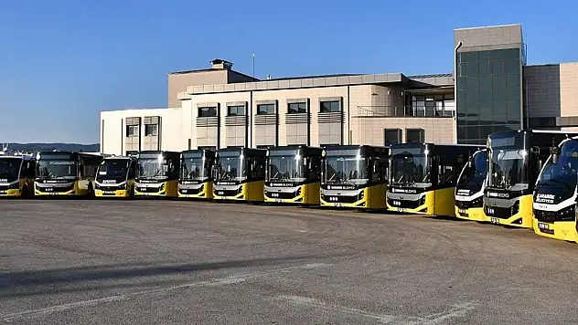 Karabük'te Toplu Taşıma Bayramın İlk 3 Günü Ücretsiz