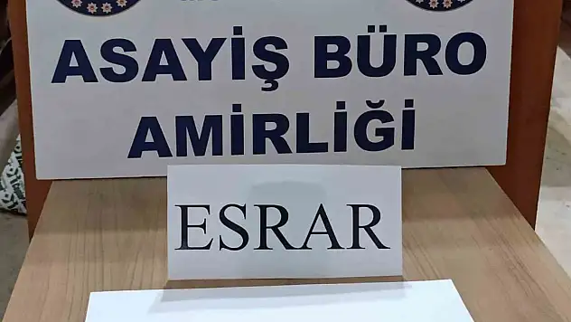 Karabük'te Uyuşturucudan 2 kişi Yakalandı