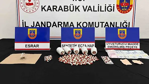 Karabük'te Uyuşturucu Operasyonu!