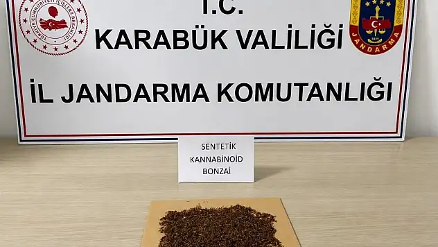 Karabük'te uyuşturucu operasyonu