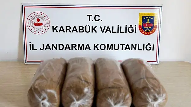 Karabük'te uyuşturucu ve kaçak tütün operasyonu
