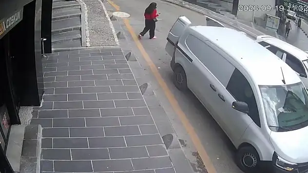 Karabük'te yürekleri ağza getiren anlar kamerada