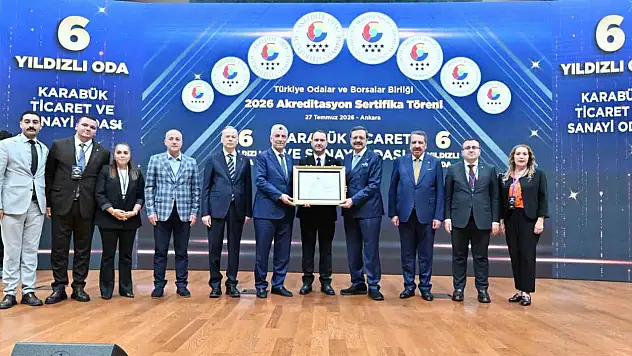 Karabük TSO'dan akreditasyonda Türkiye başarısı