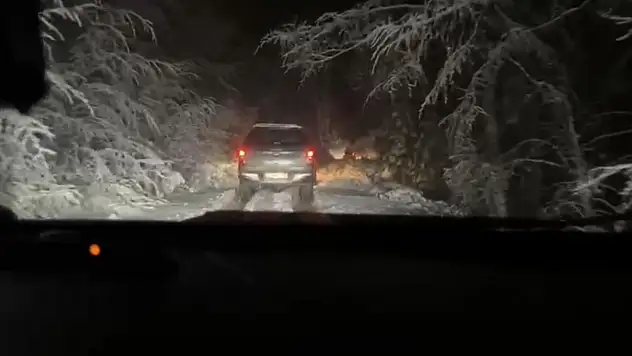 Kar Kalınlığı 40 Santimetreye Ulaştı