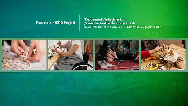 Karabük Üniversitesi'nden Dezavantajlı Yetişkinlere İstihdam Fırsatı