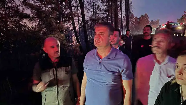 Karabük Valisi Yavuz:'Ovacık ve Safranbolu'daki Yangınları Kısmen Kontrol Altına Aldık'