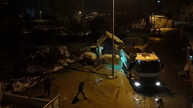 Karaçomak Barajı Hattında Arıza