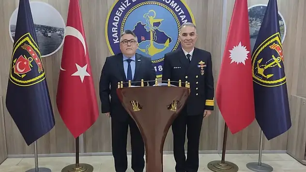 Karadeniz Bölge Komutanı Korkut, Rektör Özölçer'i Ağırladı