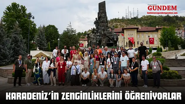 Karadeniz'in Zenginliklerini Öğreniyorlar