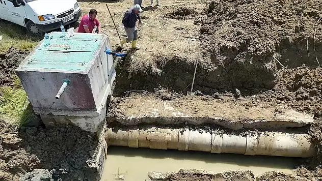 Sulama Hattı Arızası Onarıldı