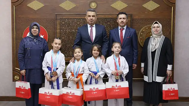 Karatenin Yıldızlarından Hasan Gümüş'e Ziyaret