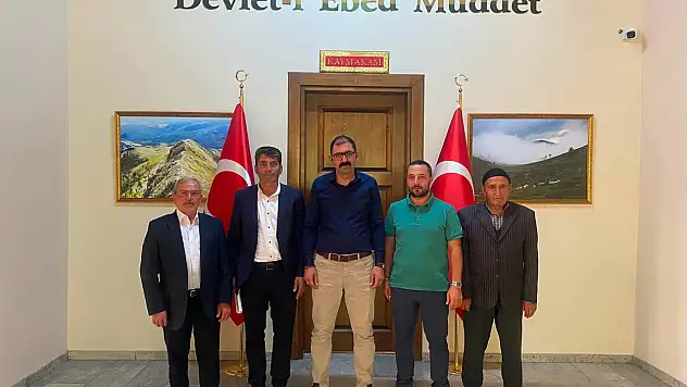 Kargı Bayat Köyü Derneğinden Kaymakam Demirdağ'a Ziyaret