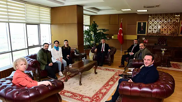 KAS-DER'den Rektör Topal'a ziyaret