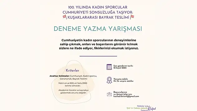 KASFAD'tan Deneme Yazma Yarışması