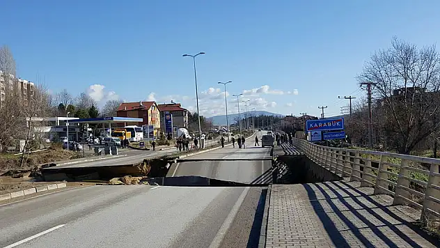 Kastamonu- Karabük servis yolu tamamlandı