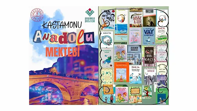 Kastamonu Anadolu Mektebi Dergisi'nin 3'üncü Sayısı Okuyucuyla Buluştu