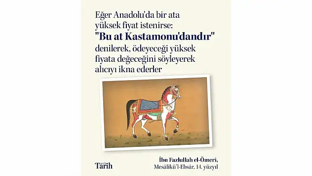Kastamonu Atlarının Ünü Yüzyıllardır Dilden Dile Yayılıyor!