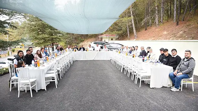 Kastamonu Belediye Başkanı Vidinlioğlu basını ağırladı