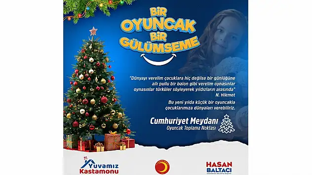 Kastamonu Belediyesi'nden Oyuncak Kampanyası