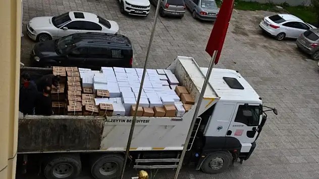 Kastamonu Çatalzeytin, deprem bölgesine desteklerini sürdürüyor