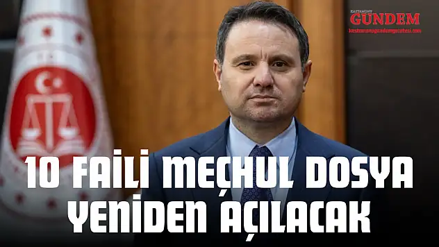 Kastamonu'da 10 Faili Meçhul Dosya Yeniden Açılacak