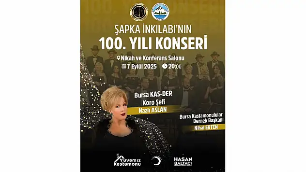 Kastamonu'da 100. Yıla Özel Konser
