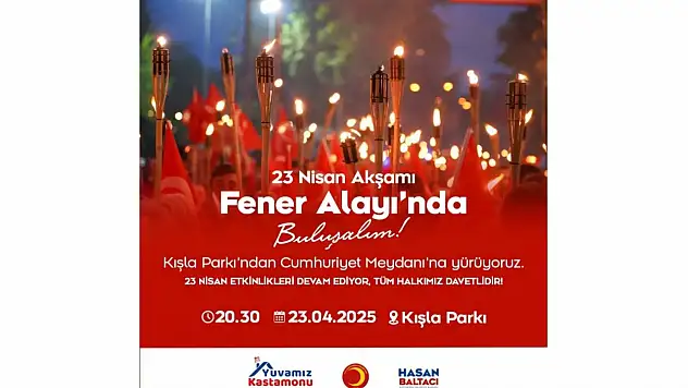 Kastamonu 23 Nisan'a Hazır!