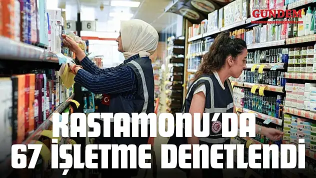 Kastamonu'da 67 İşletme Denetlendi