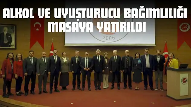 Kastamonu'da Alkol Ve Uyuşturucu Bağımlılığı Masaya Yatırıldı