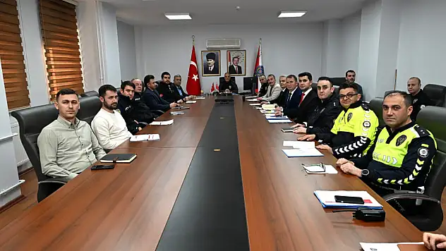 Kastamonu'da Bayram Öncesi Güvenlik Toplantısı Yapıldı