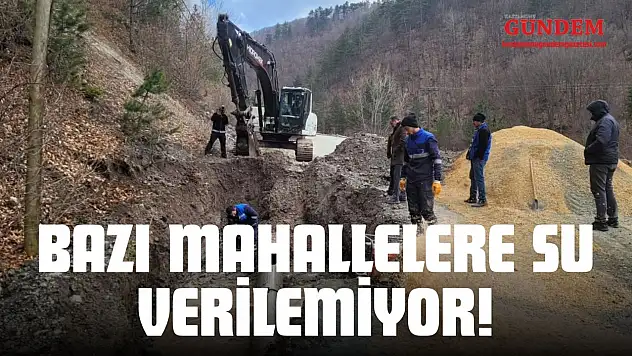 Kastamonu'da Bazı Mahallelere Su Verilemiyor!