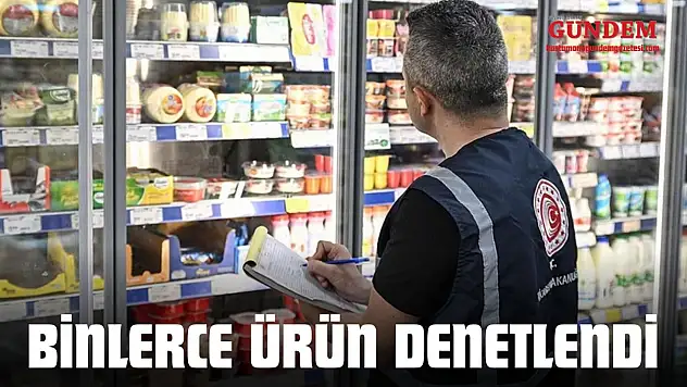 Kastamonu'da Binlerce Ürün Denetlendi