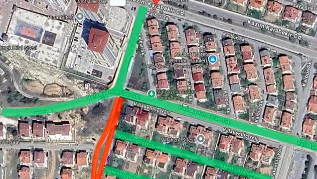 Kastamonu'da Bir Sokak Trafiğe Kapatılacak