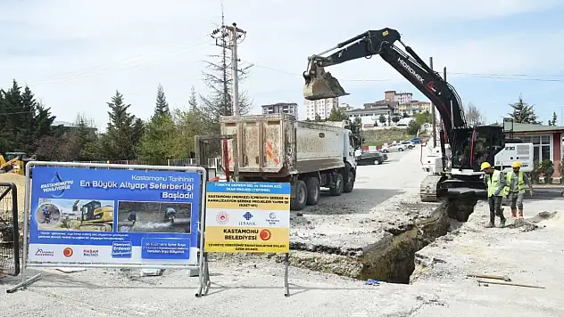 Kastamonu'da Çalışmalar Aralıksız Sürüyor