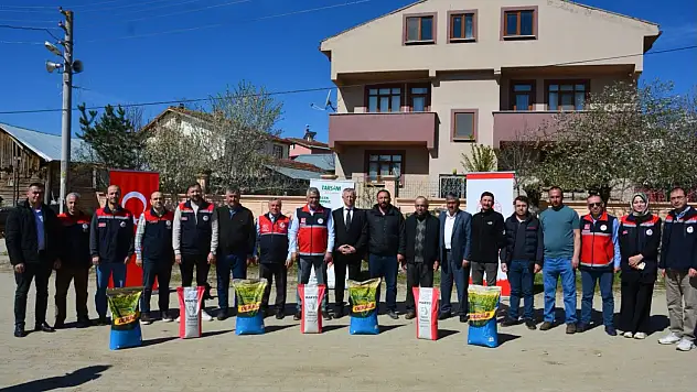 Kastamonu'da Çiftçiye Tohum Desteği