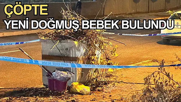 Kastamonu'da çöpte yeni doğmuş bebek bulundu