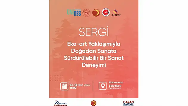 Kastamonu'da 'Eko-Art' Sergisi Açılıyor