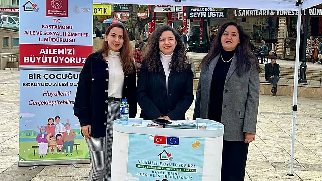Kastamonu'da Farkındalık Standı Kuruldu