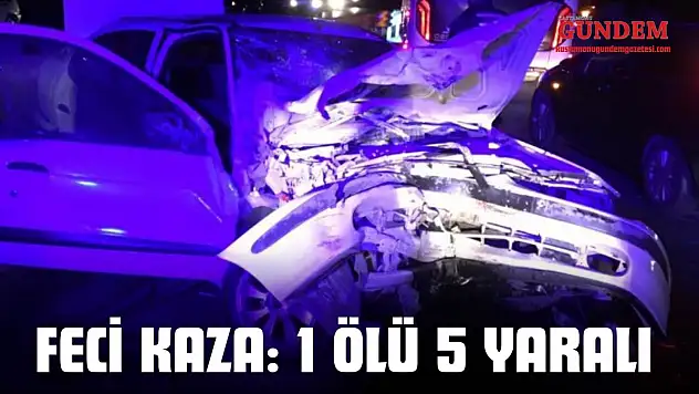 Kastamonu'da Feci Kaza: 1 Ölü 5 Yaralı