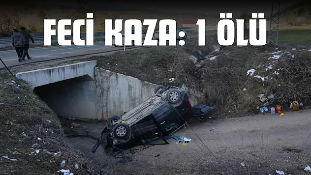 Kastamonu'da Feci Kaza: 1 Ölü