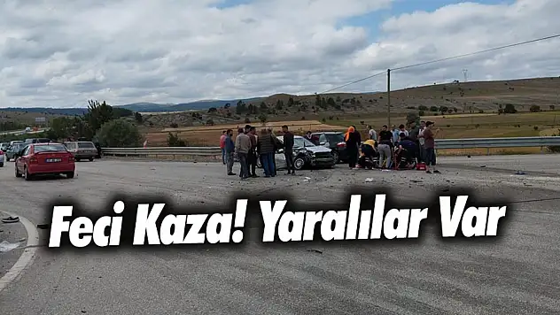 Kastamonu'da Feci Kaza: Yaralılar Var!