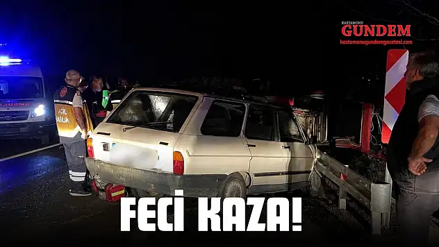 Kastamonu'da Feci Kaza!