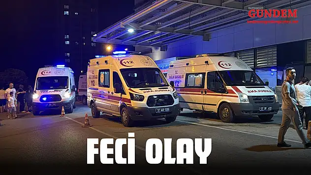 Kastamonu'da Feci Olay