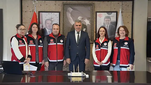 Kastamonu'da Gıda ve Yem Şube Personeline Başarı Belgesi