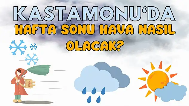 Kastamonu'da Hafta Sonu Hava Nasıl Olacak?