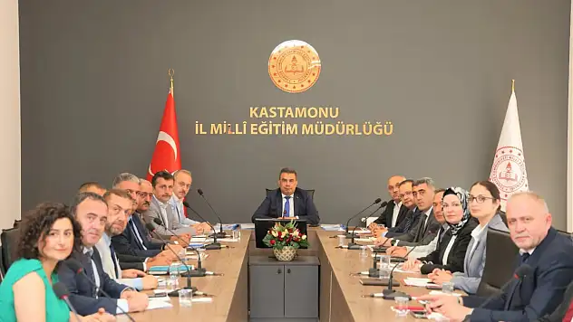 Kastamonu'da İlçe Milli Eğitim Müdürleri Kurulu Toplantısı Yapıldı