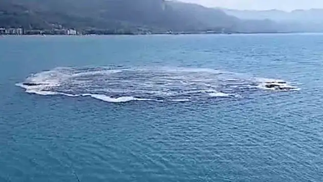 Kastamonu'da İlginç Olay: Deniz 10 Dakika Boyunca Kabardı
